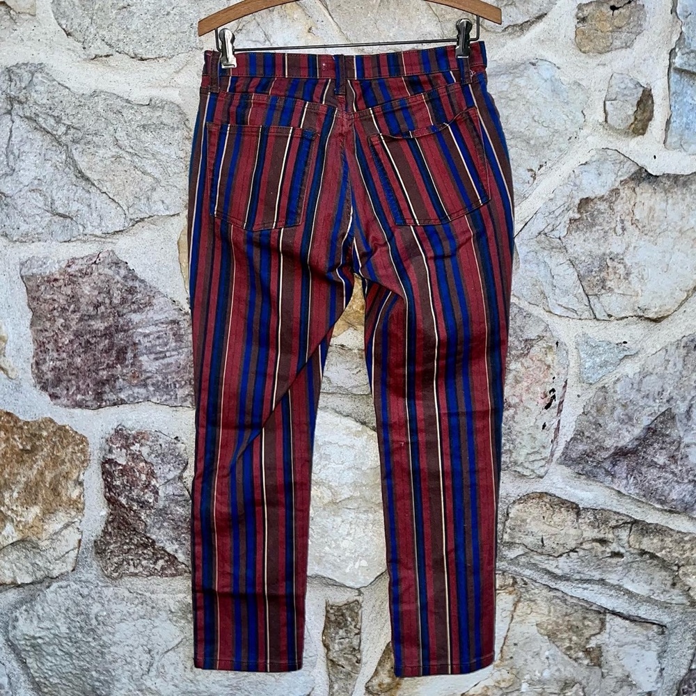 Weworewhat stripe low rise cropped jeans size 6/28 - Picture 8 of 8